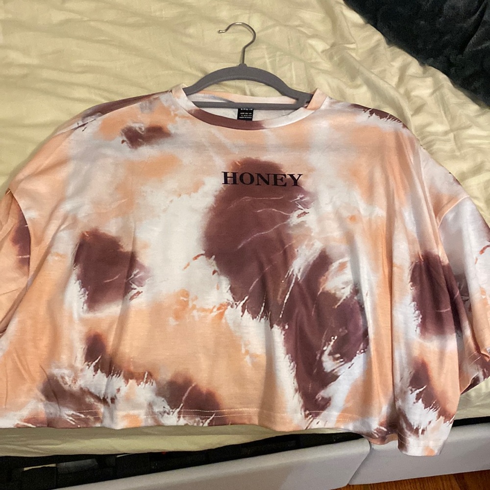 Shein crop top tee shirt